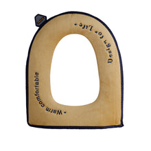 Load image into Gallery viewer, 3pcs Toilet Seat Cover Pads Autumn and Winter Velvet Thick Warm   Waterproof Zipper     Household
