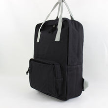 Load image into Gallery viewer, Backpack Simple  Canvas Casual  Versatile Good-looking Unisex Large Capacity Schoolbag for Male and Female Students
