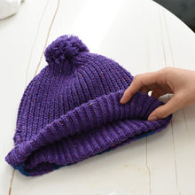 Lade das Bild in den Galerie-Viewer, Warm Winter Knit Beanie Hats Trending Cartoon Woolen Cap Women Autumn and Winter Korean Style Hand-Knit Cap Unisex
