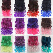 Load image into Gallery viewer, Women Wig One-Piece Five-Clip Big Wave Fluffy Seamless Curly Hair Wigs W293
