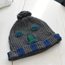 Lade das Bild in den Galerie-Viewer, Warm Winter Knit Beanie Hats Trending Cartoon Woolen Cap Women Autumn and Winter Korean Style Hand-Knit Cap Unisex
