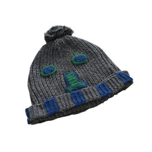 Lade das Bild in den Galerie-Viewer, Warm Winter Knit Beanie Hats Trending Cartoon Woolen Cap Women Autumn and Winter Korean Style Hand-Knit Cap Unisex
