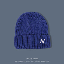 Load image into Gallery viewer, Warm Winter Knit Beanie Hats Women's Autumn Korean Style All-Match Letters Embroidered Men's Cute Unisex
