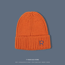 Load image into Gallery viewer, Warm Winter Knit Beanie Hats Women's Autumn Korean Style All-Match Letters Embroidered Men's Cute Unisex
