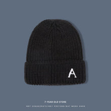 Load image into Gallery viewer, Warm Winter Knit Beanie Hats Women's Autumn Korean Style All-Match Letters Embroidered Men's Cute Unisex
