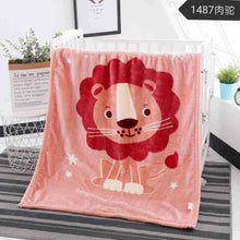 Lade das Bild in den Galerie-Viewer, Children's Cloud Blanket Double-Layer Thickened Cartoon Children's Blanket Cartoon Babies' Woolen Blanket
