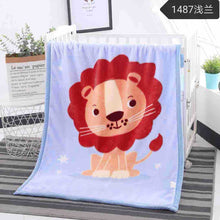 Lade das Bild in den Galerie-Viewer, Children's Cloud Blanket Double-Layer Thickened Cartoon Children's Blanket Cartoon Babies' Woolen Blanket
