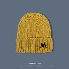 Load image into Gallery viewer, Warm Winter Knit Beanie Hats Women's Autumn Korean Style All-Match Letters Embroidered Men's Cute Unisex
