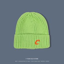 Load image into Gallery viewer, Warm Winter Knit Beanie Hats Women's Autumn Korean Style All-Match Letters Embroidered Men's Cute Unisex
