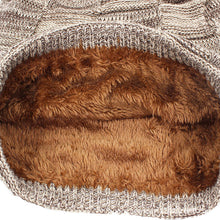 Lade das Bild in den Galerie-Viewer, Warm Winter Knit Beanie Hats Spot Mixed Colors Autumn and Winter Men's and Women's Fleece-Lined Thick Windproof Pullover Unisex
