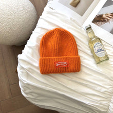 Load image into Gallery viewer, Warm Winter Knit Beanie Hats Wool Women Autumn and Winter Korean Style All-Matching Japanese Student Fashion Casual Unisex
