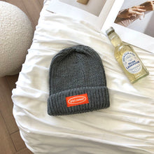 Load image into Gallery viewer, Warm Winter Knit Beanie Hats Wool Women Autumn and Winter Korean Style All-Matching Japanese Student Fashion Casual Unisex
