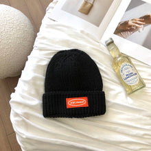 Load image into Gallery viewer, Warm Winter Knit Beanie Hats Wool Women Autumn and Winter Korean Style All-Matching Japanese Student Fashion Casual Unisex
