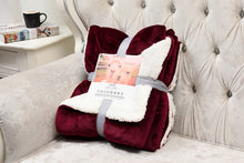 Lade das Bild in den Galerie-Viewer, Winter Thickened Velvet Blanket Berber Fleece Blanket Single Double Blanket Double Layer Gift Blanket

