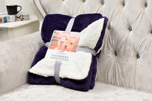 Lade das Bild in den Galerie-Viewer, Winter Thickened Velvet Blanket Berber Fleece Blanket Single Double Blanket Double Layer Gift Blanket

