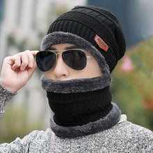 Load image into Gallery viewer, Warm Winter Knit Beanie Hats Wool Men's Autumn Fleece Women's Korean-Style Fashionable Ear Protection Unisex
