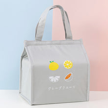 Lade das Bild in den Galerie-Viewer, Practical Portable Lunch Bag Japanese Fashionable Simple Fresh Fruit Waterproof Lunch Bag
