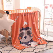 Load image into Gallery viewer, Children's Small Blanket Cartoon Blanket Coral Fleece Flannel Children's Blanket Blanket

