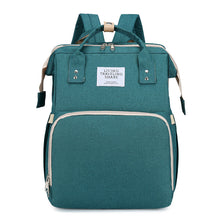 Load image into Gallery viewer, Backpack Extendable Bedspread Portable Folding Crib Large Capacity out Baby Diaper Bag
