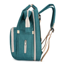 Load image into Gallery viewer, Backpack Extendable Bedspread Portable Folding Crib Large Capacity out Baby Diaper Bag

