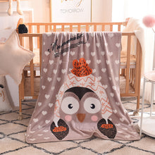 Load image into Gallery viewer, Children's Small Blanket Cartoon Blanket Coral Fleece Flannel Children's Blanket Blanket
