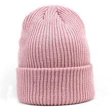 Load image into Gallery viewer, Warm Winter Knit Beanie Hats Women's Cold-Proof Woolen Cap Men's Classic Pullover Unisex

