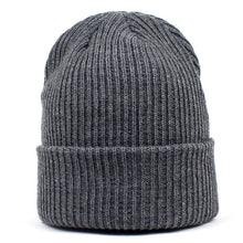 Load image into Gallery viewer, Warm Winter Knit Beanie Hats Women's Cold-Proof Woolen Cap Men's Classic Pullover Unisex
