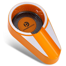 Load image into Gallery viewer, Ashtray Torch Lighter Metal Ceramic  Stainless Steel Cigar Cutter Ashtray

