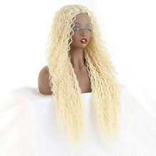 Load image into Gallery viewer, Women Wig Former Lace Head Cap Small Curly Long Curly Silver W110
