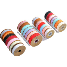Lade das Bild in den Galerie-Viewer, 14 Colors Christmas Packing Materials 3cm * 45M Flower Cake DIY Headdress Lace Ribbon
