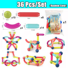 Lade das Bild in den Galerie-Viewer, 25-144Pcs Magnetic Stick Building Blocks game Set DIY Magnetic Toy Bricks
