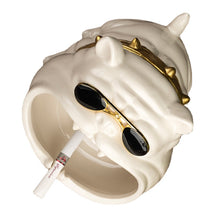 Load image into Gallery viewer, Ashtray Home Cute Cartoon  Creative Hotel Office Ceramic Big  Personality Ashtray
