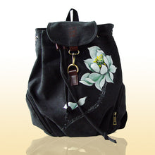 Lade das Bild in den Galerie-Viewer, Backpack Canvas Hand-Painted Chinese Ethnic Style Women's Backpack Hand-Painted Bag

