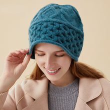Load image into Gallery viewer, Warm Winter Knit Beanie Hats Pullover Wool Knit Japanese Cold-Proof Plush Thickened Unisex
