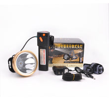 Lade das Bild in den Galerie-Viewer, Head Light Strong Light Split 100W High Power Led6 Lithium Battery
