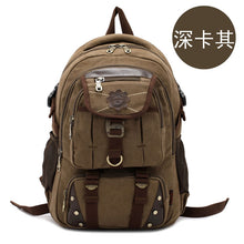 Lade das Bild in den Galerie-Viewer, Backpack Canvas Men's  Laptop Mountaineering Travel
