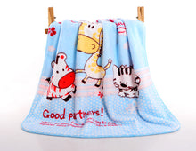 Load image into Gallery viewer, Cloud Blanket Children's Blankets Raschel Velvet Blanket Coral Fleece Duplex Felt Thickened Baby's Blanket
