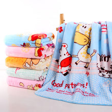 Load image into Gallery viewer, Cloud Blanket Children's Blankets Raschel Velvet Blanket Coral Fleece Duplex Felt Thickened Baby's Blanket
