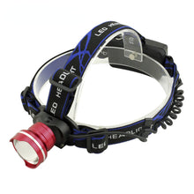 Lade das Bild in den Galerie-Viewer, Head Light Double 18650 Fisheye Zoom XML-T6 Strong Light Night fishing
