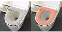 Load image into Gallery viewer, 3pcs Toilet Seat Cover Pads Linen    Summer Thin Section Zipper   Healthy and Soft
