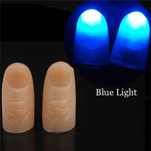 Lade das Bild in den Galerie-Viewer, 2pcs Magic Thumbs Led  Light Toys for Adult Children Magic Trick Props
