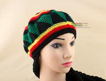 Load image into Gallery viewer, Warm Winter Knit Beanie Hats Jamaica Dreadlocks Wig for Men and Women Unisex
