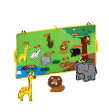 Lade das Bild in den Galerie-Viewer, 1-3 Years Old Baby Fabric Sticky 3D Tear-Proof Cloth Book Parent-Child Interactive Educational Toys
