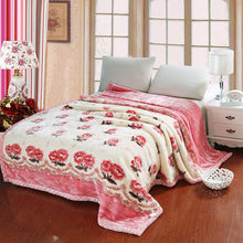 Load image into Gallery viewer, Wedding Super Soft Blanket Autumn and Winter Thickening Double Layer Laschel Blanket Group Purchase Gift
