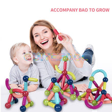 Load image into Gallery viewer, 36-152 PcsMagnetic Stick Building Blocks game magnets children Set DIY Christmas gift
