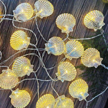 Lade das Bild in den Galerie-Viewer, 1.5/3M Christmas Decor LED Seashell Fairy String Light Lamp
