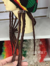 Load image into Gallery viewer, Warm Winter Knit Beanie Hats Jamaica Dreadlocks Wig for Men and Women Unisex
