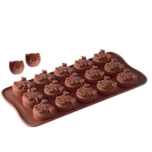 Load image into Gallery viewer, 2pc Silicone Mold Candy Chocolate Decorative Baking Mold Pudding Ice Tray Crystal Glue Mold
