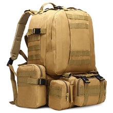 Load image into Gallery viewer, Backpack Oxford Cloth Outdoor   Hiking Bag Hiking   Four-in-One Combination
