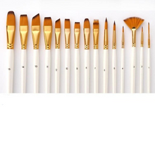 Lade das Bild in den Galerie-Viewer, 15 Nylon Wool Black Cloth Bag Gouache Pen Watercolor
